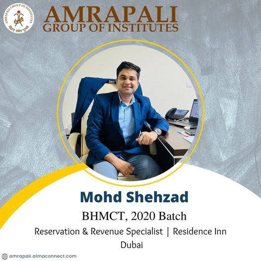 Amrapali Group of Institutes | Alumni Story | Mohd. Shehzad